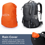 G4Free Activewear - G4Free 50L Hiking Backpack with Rain Cover for Men Women -D01V031A-D01V031D-D01V031F-D01V031B-D01V031G