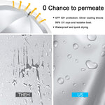 G4Free Activewear - G4Free 54/62 Inch Windproof UV Protection Extra Large Auto Stick Long Umbrella -TN21A012C-TN23A187C-TN21A012A-TN23A187A-TN21A012B