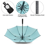 G4Free Activewear - G4Free 54/62 Inch Windproof UV Protection Golf Umbrella -TN23A187B-TN23A187A-TN23A187D-TN23A187C