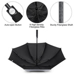 G4Free Activewear - G4Free 54/62 Inch Windproof UV Protection Golf Umbrella -TN23A187B-TN23A187A-TN23A187D-TN23A187C
