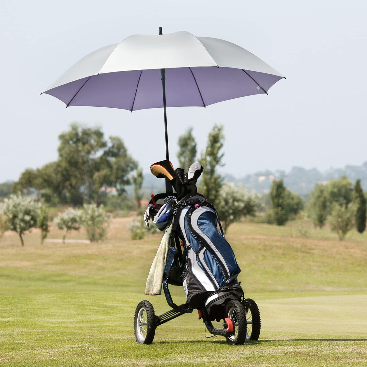 G4Free Activewear - G4Free 54/62 Inch Windproof UV Protection Golf Umbrella -TN23A187B-TN23A187A-TN23A187D-TN23A187C