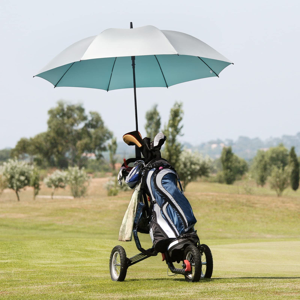 G4Free Activewear - G4Free 54/62 Inch Windproof UV Protection Golf Umbrella -TN23A187B-TN23A187A-TN23A187D-TN23A187C