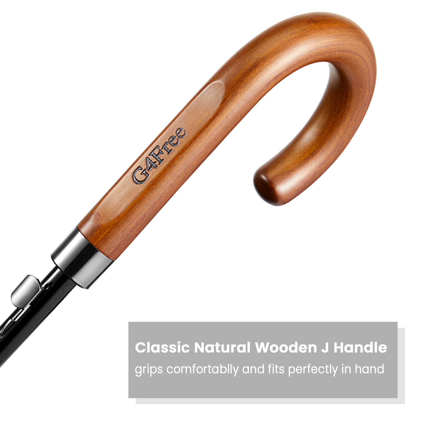 G4Free Activewear - G4Free 54 Inch 16 Ribs Large Windproof Umbrella for 2 Persons -NT22A136A-NT22A136B-NT22A136C