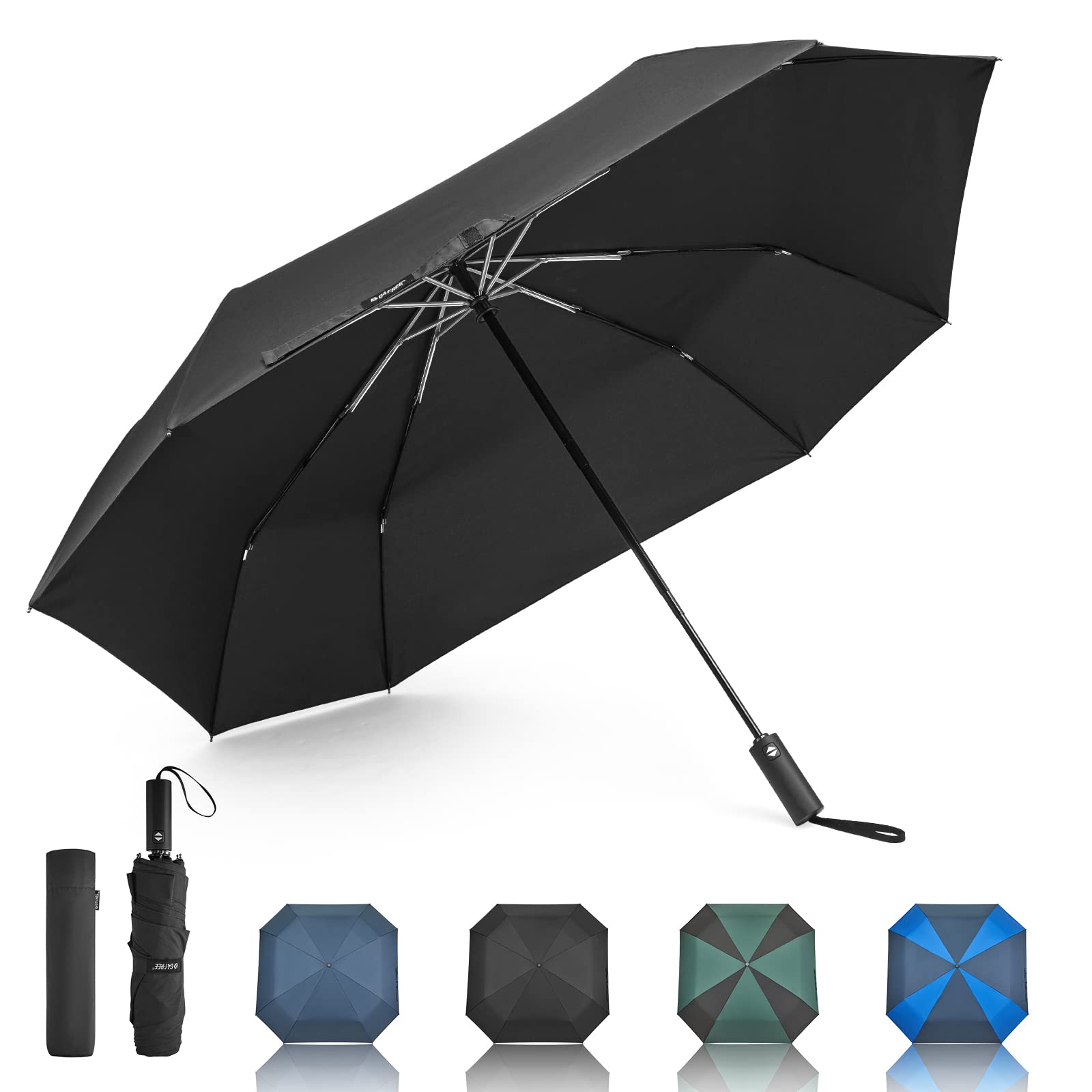 G4Free Activewear - G4Free 54 Inch Large Golf Umbrella -TN22A131B-TN22A131C-TN22A131A-TN22A131D