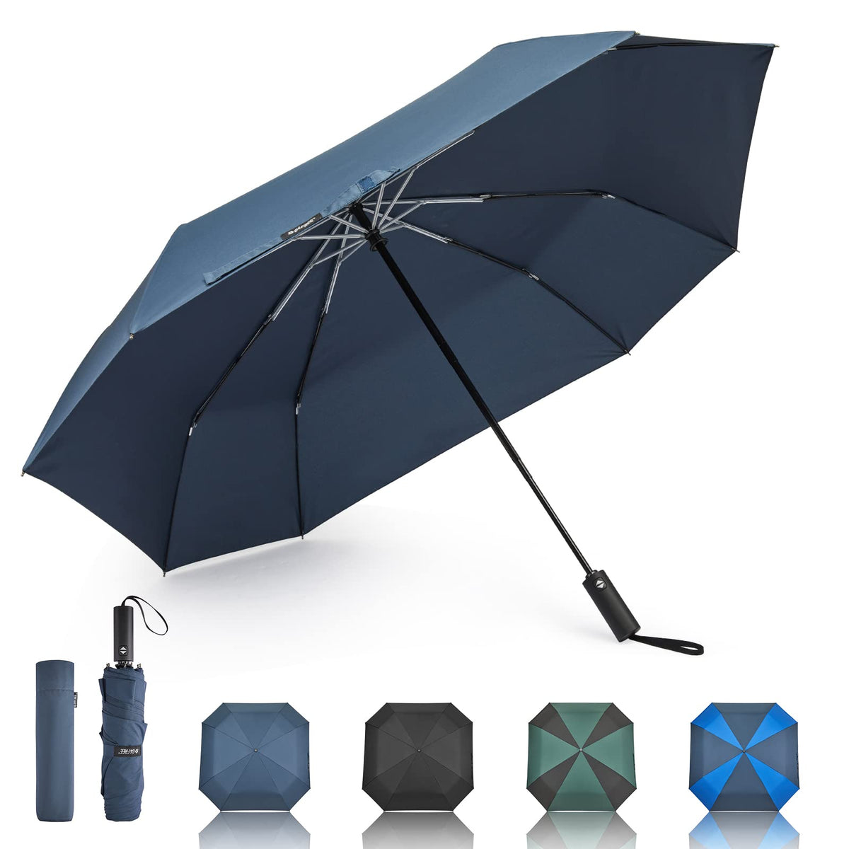G4Free Activewear - G4Free 54 Inch Large Golf Umbrella -TN22A131B-TN22A131C-TN22A131A-TN22A131D
