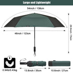 G4Free Activewear - G4Free 54 Inch Large Golf Umbrella -TN22A131B-TN22A131C-TN22A131A-TN22A131D