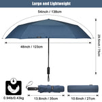 G4Free Activewear - G4Free 54 Inch Large Golf Umbrella -TN22A131B-TN22A131C-TN22A131A-TN22A131D