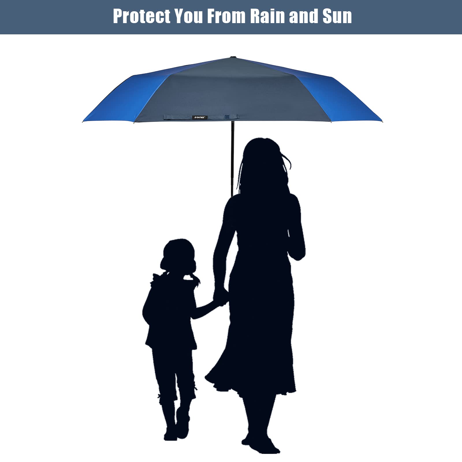 G4Free Activewear - G4Free 54 Inch Large Golf Umbrella -TN22A131B-TN22A131C-TN22A131A-TN22A131D