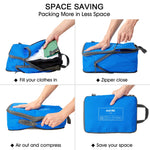 G4Free Activewear - G4Free 6 Set Compression Packing Cube -TN23B210A-TN23B210D-TN23B210C-TN23B210B