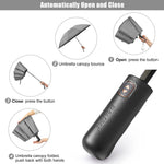 G4Free Activewear - G4Free 62 Inch Large 10 Ribs Compact Reverse Windproof Umbrella -TN22A110A-TN22A110B-TN22A110C-TN22A110D