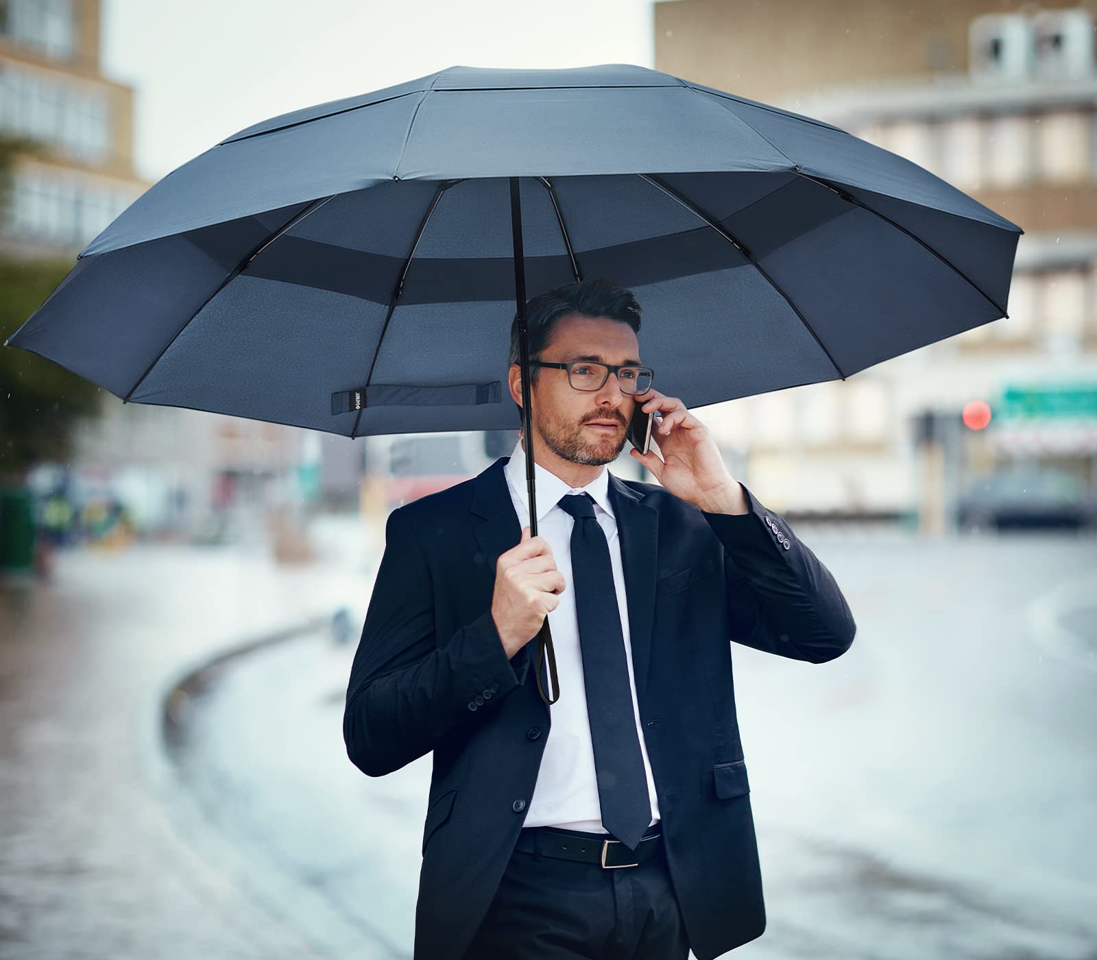 G4Free Activewear - G4Free 62 Inch Large 10 Ribs Compact Reverse Windproof Umbrella -TN22A110A-TN22A110B-TN22A110C-TN22A110D