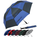 G4Free Activewear - G4Free 62 Inch Portable Automatic Open Oversize Vented Double Canopy Umbrellas -D02V684A-D02V684M-D02V684B-D02V684E-D02V684D