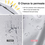 G4Free Activewear - G4Free 68 Arc Vented UV Auto Extra Large Windproof Golf/Beach  Umbrellas -D02V731A-D02V731D-D02V731C-D02V731B