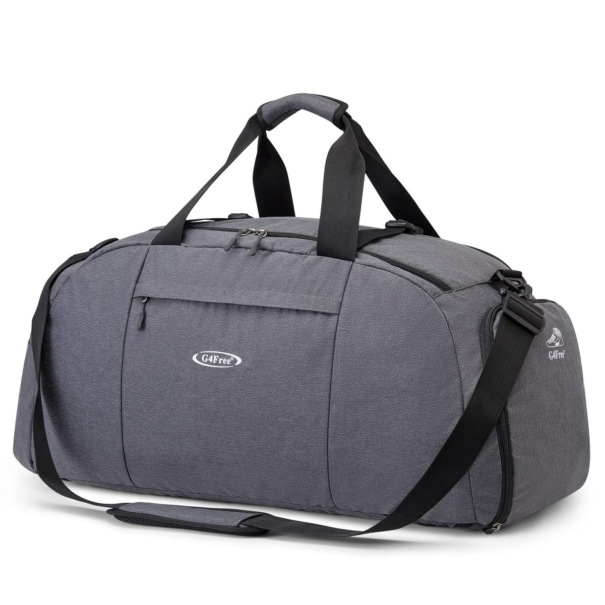 G4Free Activewear - G4Free 70L Large 3-Way Duffle Backpack Gym Bag with Shoe Compartment -TN22B134C-TN22B134B-TN22B134A