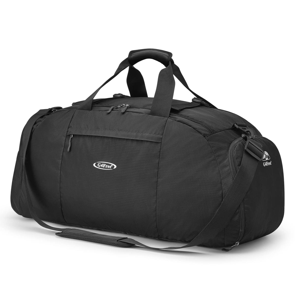 G4Free Activewear - G4Free 70L Large 3-Way Duffle Backpack Gym Bag with Shoe Compartment -TN22B134C-TN22B134B-TN22B134A