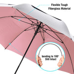 G4Free Activewear - G4Free 72 Inch Oversized Vented Double Canopy Umbrella for Family -D02V757A-D02V757B-D02V757E-D02V757C