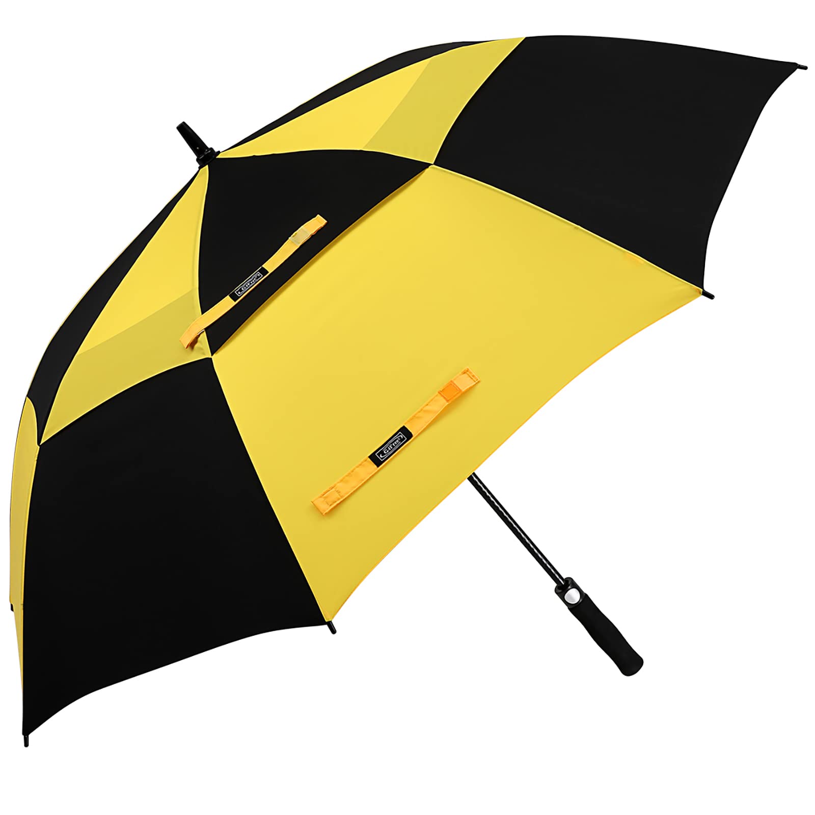 G4Free Activewear - G4Free Automatic Open Golf Umbrella Double Canopy Vented Stick Umbrellas -TN22A051A-D02V638A-D01V066A-TN22A051B-D02V638B