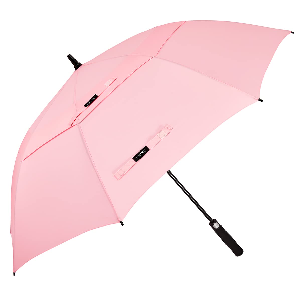G4Free Activewear - G4Free Automatic Open Golf Umbrella Double Canopy Vented Stick Umbrellas -TN22A051A-D02V638A-D01V066A-TN22A051B-D02V638B