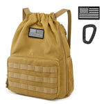 G4Free Activewear - G4Free Drawstring Backpack Sports Gym Bag with Shoes Compartment -TN23B194C-TN23B194B