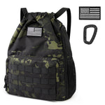 G4Free Activewear - G4Free Drawstring Backpack Sports Gym Bag with Shoes Compartment -TN23B194C-TN23B194B