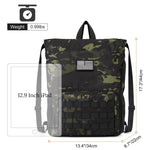 G4Free Activewear - G4Free Drawstring Backpack Sports Gym Bag with Shoes Compartment -TN23B194C-TN23B194B