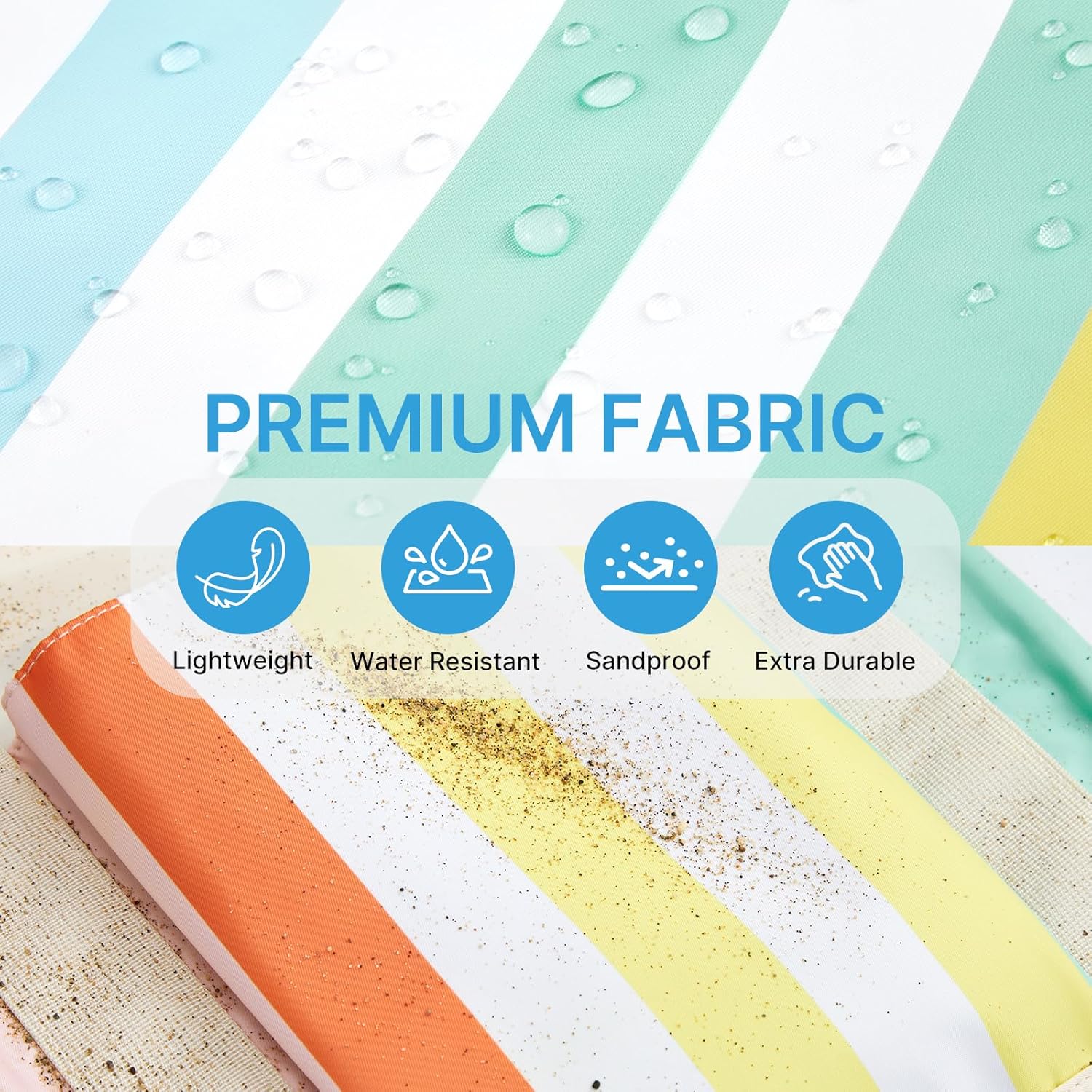 G4Free Activewear - G4Free Foldable Waterproof Beach Tote Pool Bag -TN24B462A-TN24B462B-TN24B462C