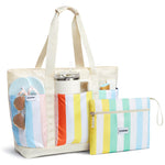 G4Free Activewear - G4Free Foldable Waterproof Beach Tote Pool Bag -TN24B462A-TN24B462B-TN24B462C