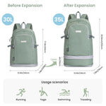 G4Free Activewear - G4Free Gym Backpack For Women with Shoes Compartment & Wet Pocket -TN23B238D-TN23B238A-TN23B238B-TN23B238C