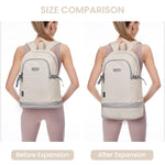 G4Free Activewear - G4Free Gym Backpack For Women with Shoes Compartment & Wet Pocket -TN23B238D-TN23B238A-TN23B238B-TN23B238C