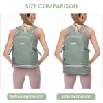 G4Free Activewear - G4Free Gym Backpack For Women with Shoes Compartment & Wet Pocket -TN23B238D-TN23B238A-TN23B238B-TN23B238C