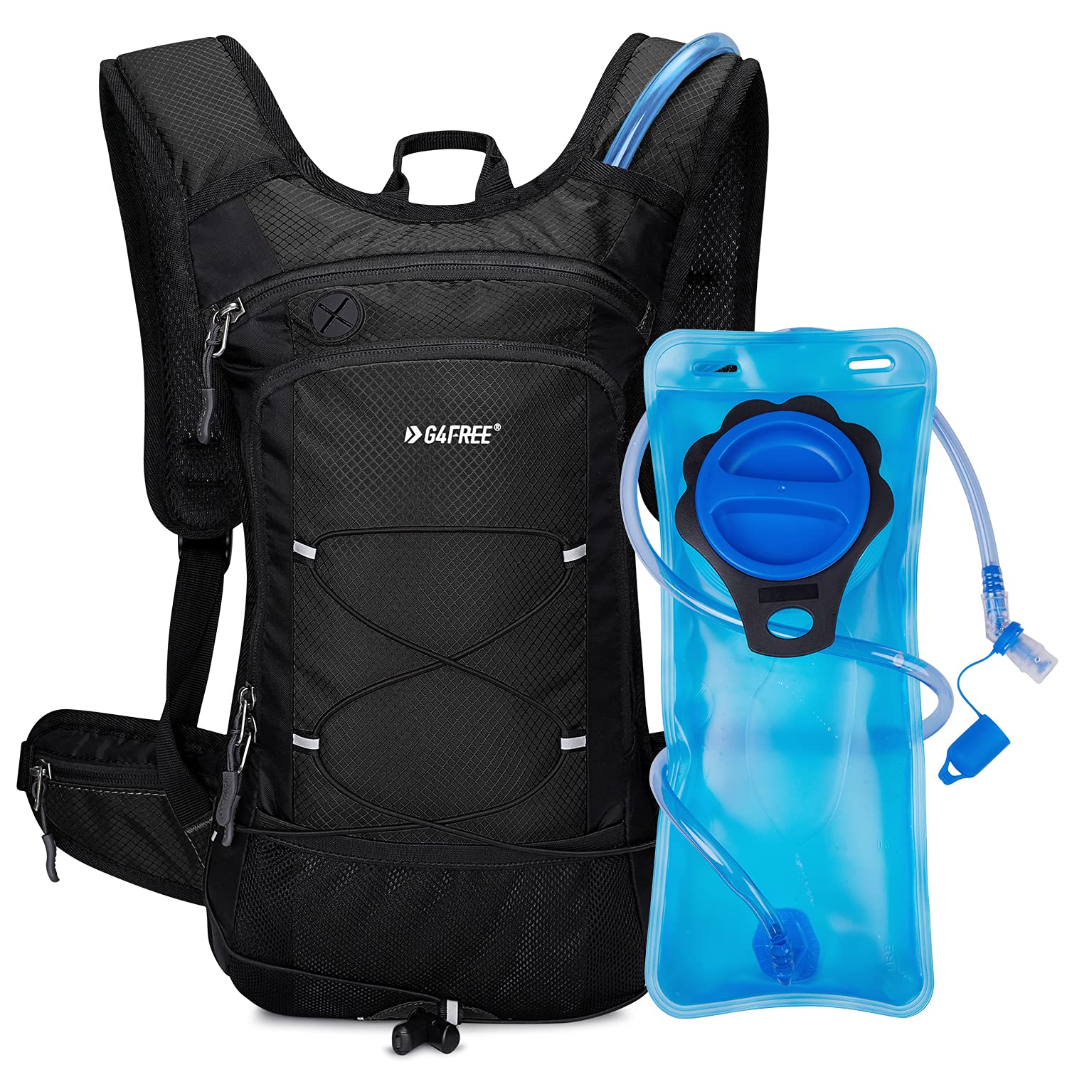 G4Free Activewear - G4Free Insulated Hydration Backpack Pack with 2L BPA -D02V741A-D02V741B-D02V741E
