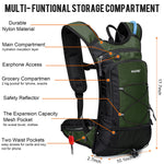 G4Free Activewear - G4Free Insulated Hydration Backpack Pack with 2L BPA -D02V741A-D02V741B-D02V741E