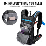 G4Free Activewear - G4Free Insulated Hydration Backpack Pack with 2L BPA -D02V741A-D02V741B-D02V741E
