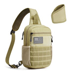 G4Free Activewear - G4Free Men Military Tactical Sling Bag -TN24B455A-TN24B455B