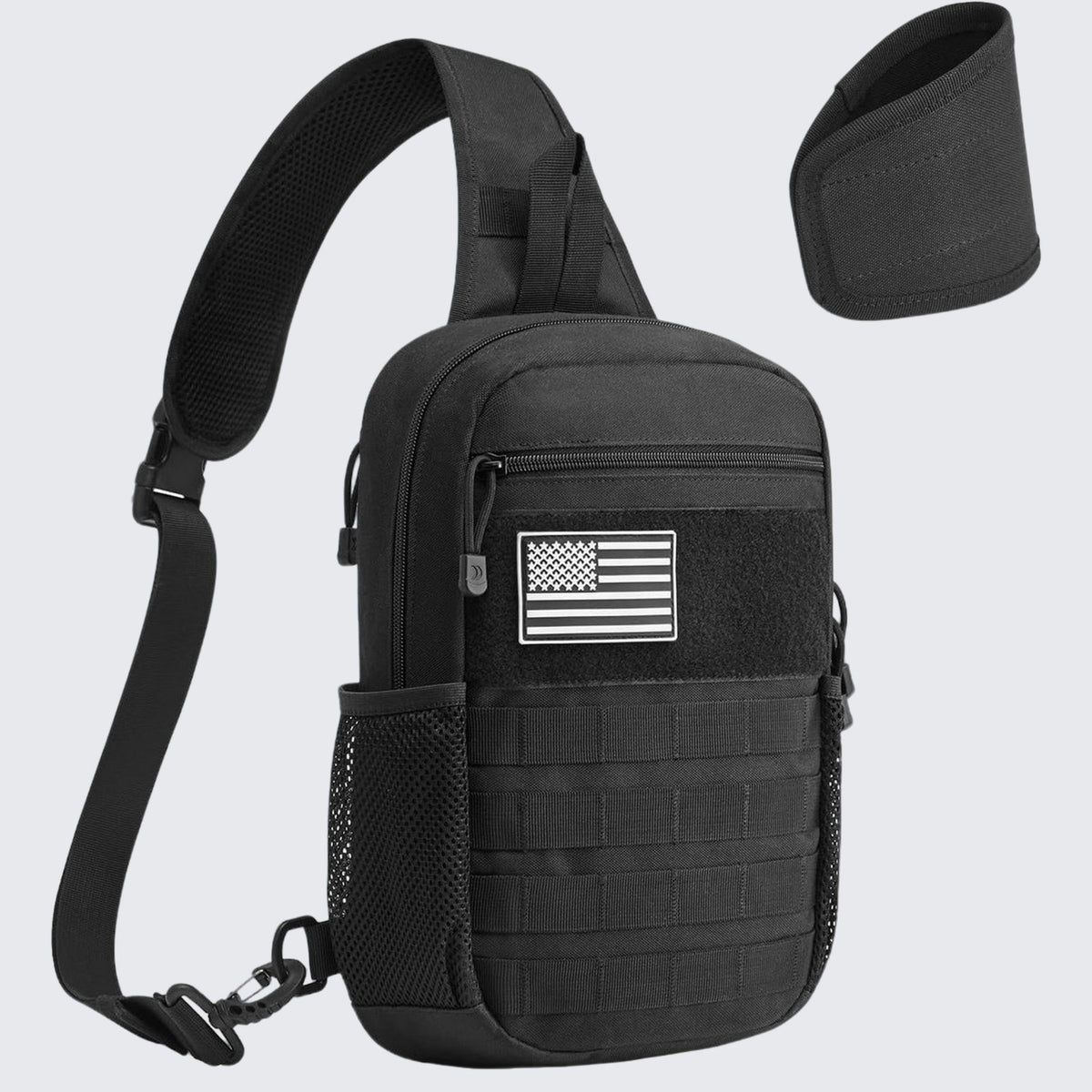G4Free Activewear - G4Free Men Military Tactical Sling Bag -TN24B455A-TN24B455B