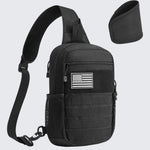 G4Free Activewear - G4Free Men Military Tactical Sling Bag -TN24B455A-TN24B455B