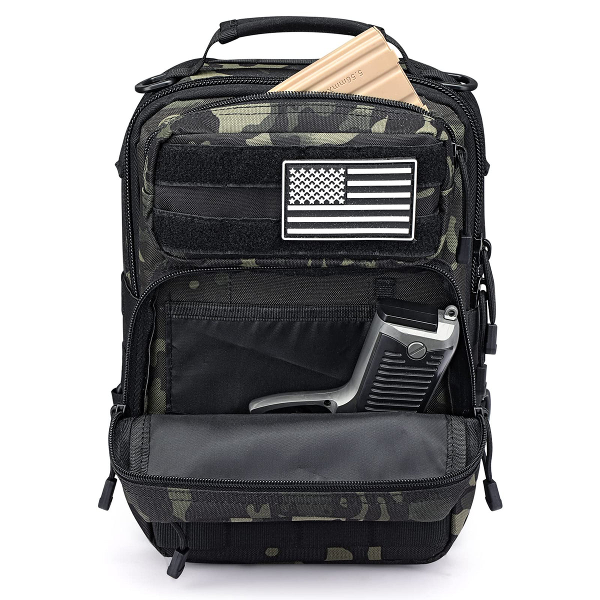 G4Free Activewear - G4Free Military Rover Tactical Sling Bag -D02V719A-D02V719D-D02V719F-D02V719C-D02V719E