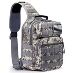 G4Free Activewear - G4Free Military Rover Tactical Sling Bag -D02V719F-D02V719A-D02V719C-D02V719E-D02V719B