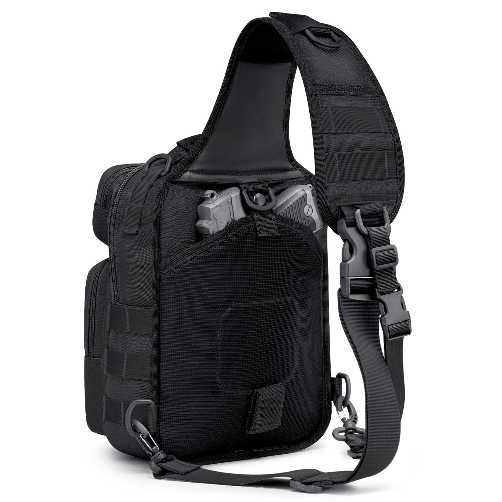 G4Free Activewear - G4Free Military Rover Tactical Sling Bag -D02V719F-D02V719A-D02V719C-D02V719E-D02V719B