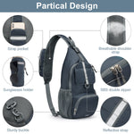 G4Free Activewear - G4Free Packable Crossbody Sling Backpack -TN21B007A-TN21B007D-TN21B007B-TN21B007E-TN21B007C