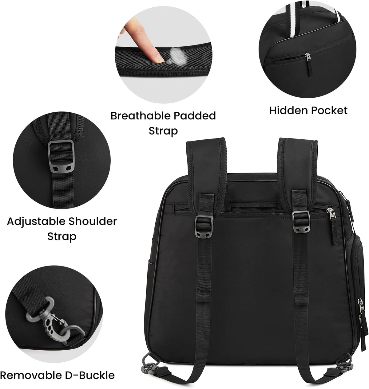 G4Free Activewear - G4Free Pickleball Bag Tote for Women and Men -TN24B346D-TN24B346C-TN24B346A-TN24B346B-TN24B346E