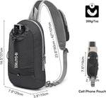 G4Free Activewear - G4Free RFID Blocking Lightweight Crossbody Chest Shoulder Bag -TN23B317A-TN23B317E-TN23B317C-TN23B317D-TN23B317B