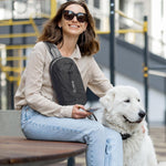 G4Free Activewear - G4Free RFID Blocking Lightweight Crossbody Chest Shoulder Bag -TN23B317A-TN23B317E-TN23B317C-TN23B317D-TN23B317B