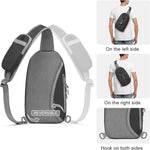 G4Free Activewear - G4Free RFID Blocking Lightweight Crossbody Chest Shoulder Bag -TN23B317A-TN23B317E-TN23B317C-TN23B317D-TN23B317B