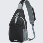 G4Free Activewear - G4Free RFID Crossbody Sling Backpack with USB Charging Port -TN23B273C-TN23B273A-TN23B273H-TN23B273E-TN23B273B