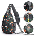 G4Free Activewear - G4Free RFID Sling Bag Crossbody Backpack -D02V708F-D02V708E-D02V708H-D02V708J-D02V708L