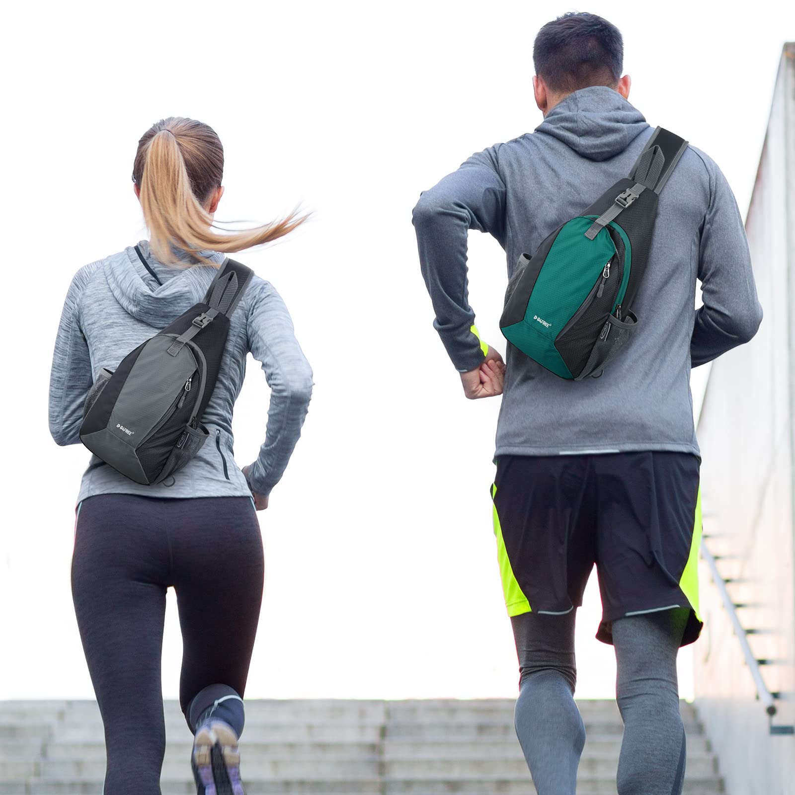 G4Free Activewear - G4Free RFID Sling Bag Crossbody Sling Backpack -TN22B092A-TN22B092B-TN22B092C-TN22B092D-TN22B092E