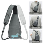 G4Free Activewear - G4Free Sling Bag RFID Blocking Crossbody Sling Bag -TN23B196C-TN23B196B