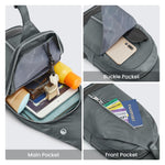 G4Free Activewear - G4Free Sling Bag RFID Blocking Crossbody Sling Bag -TN23B196C-TN23B196B