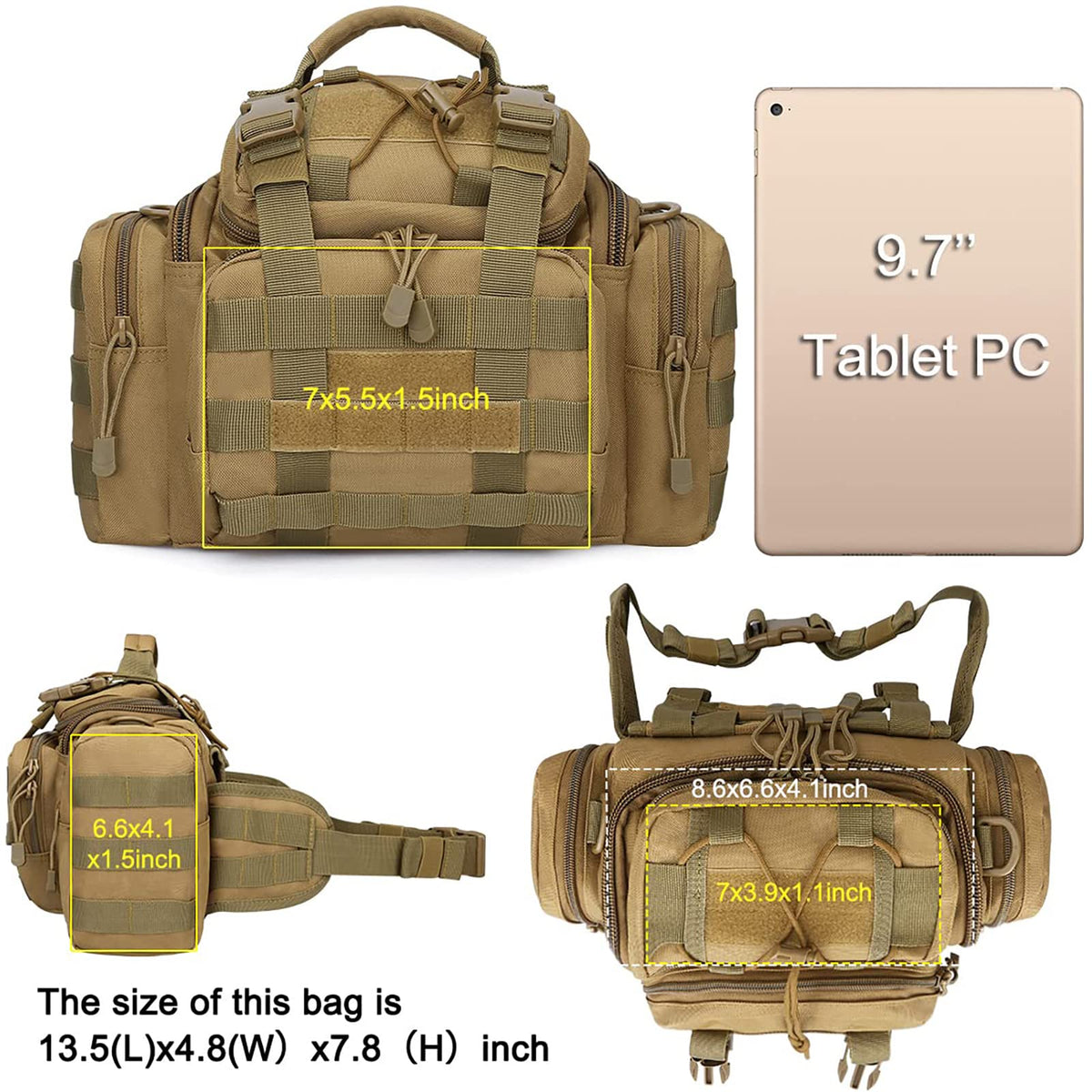 G4Free Activewear - G4Free Sport Outdoor Waist Pack -D04V198A-D04V198B-D04V198C